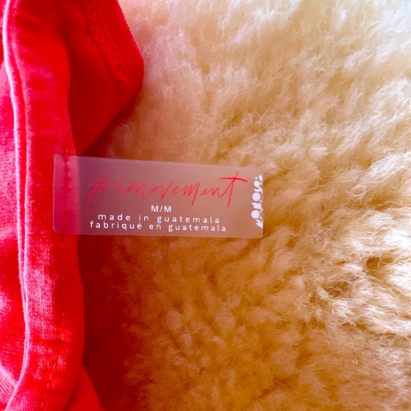 Free People FP Movement Hot Shot Mini Dress (M, Cherry Tomato) - Picture 2 of 4